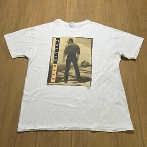 Vintage 90s Collin Raye merchandise T-shirt Men Sz XL 
Concert Retro Music